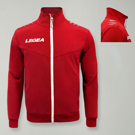 Legea Dukserica Alabama Zip M1166 Crvena