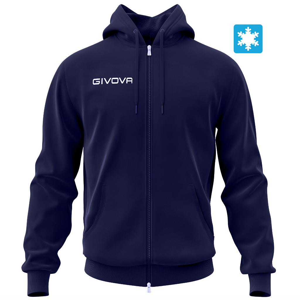 Givova Dukserica King Full Fleece Zip ma021_Teget