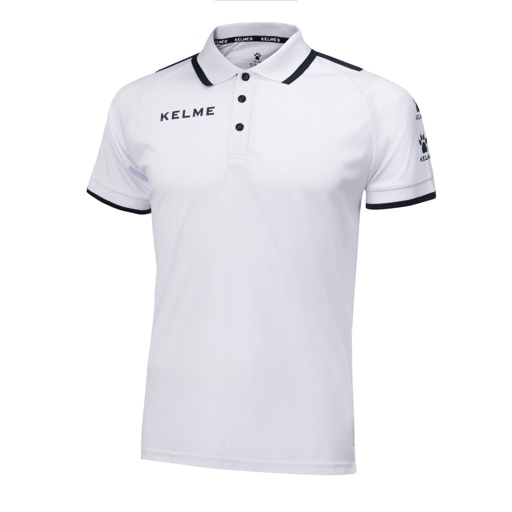 Kelme Polo Majica 75200  Bijela sa teget Junior