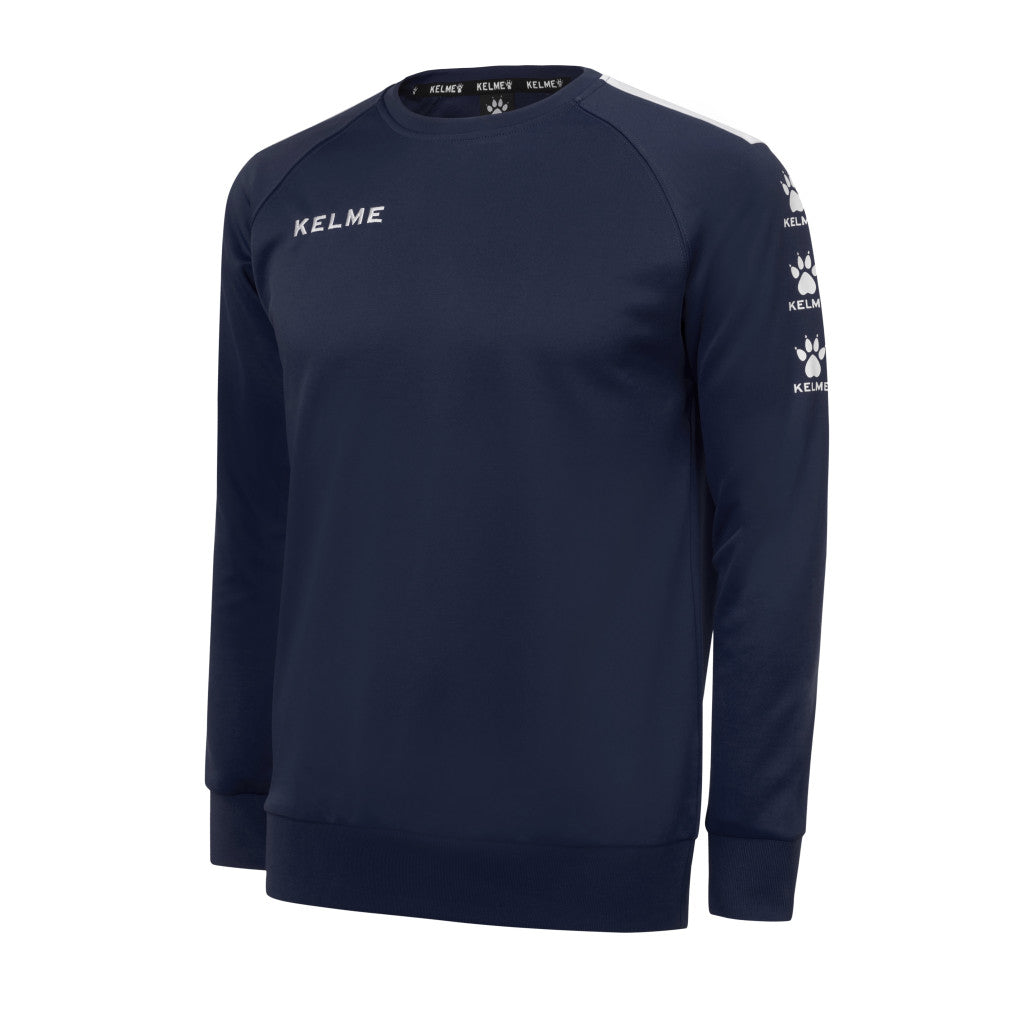 Kelme Dukserica Sudadera 80761 Junior Teget sa bijelim