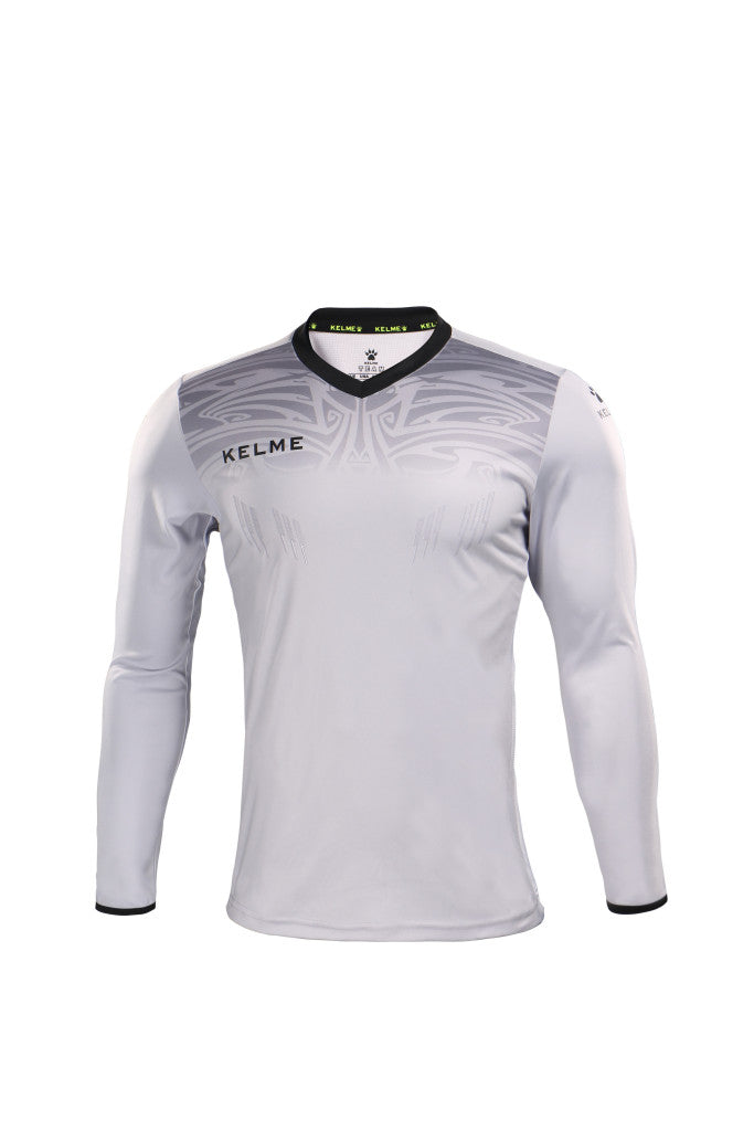 Kelme Set za Golmane Zamora dug rukav 3871007 Sivo sa crnim Senior