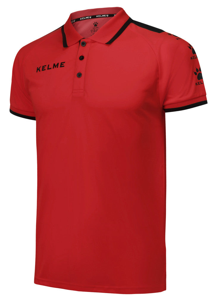 Kelme Polo Majica 75200  Crvena sa crnim Junior