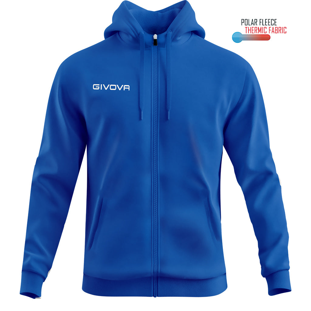 Givova Dukserica Full Zip ma024_Plava